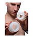 XR Brands Stretch Master Silikon-Analring-Set 2-teilig - 5 cm für Komfort