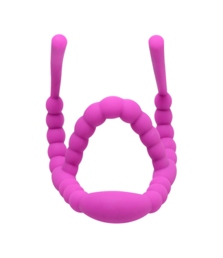 XR Brands G-spot Stimulator - Siliconen Schaamlippen Spreider voor Ongeëvenaard Genot