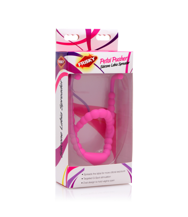 XR Brands G-spot Stimulator - Siliconen Schaamlippen Spreider voor Ongeëvenaard Genot