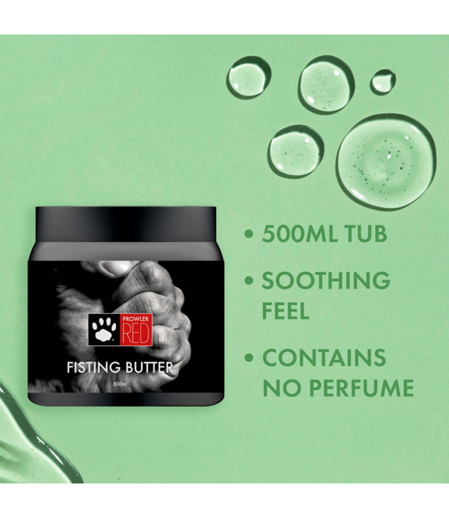 Prowler Red Silky Soft Fisting Butter 500 ml - Odourless Personal Lubricant