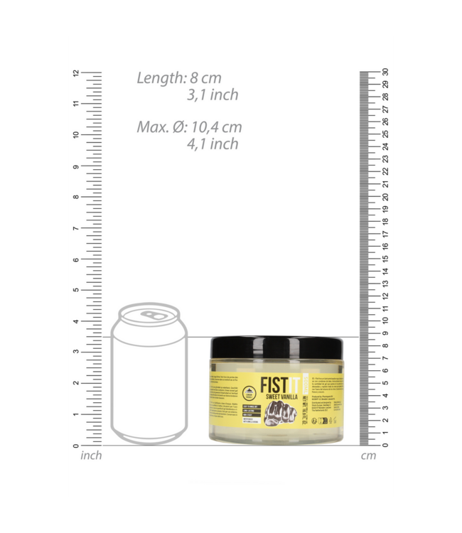 Fist It by Shots Extra Thick Vanilla Lubricant 500ml – Smooth & Safe Intimacy!