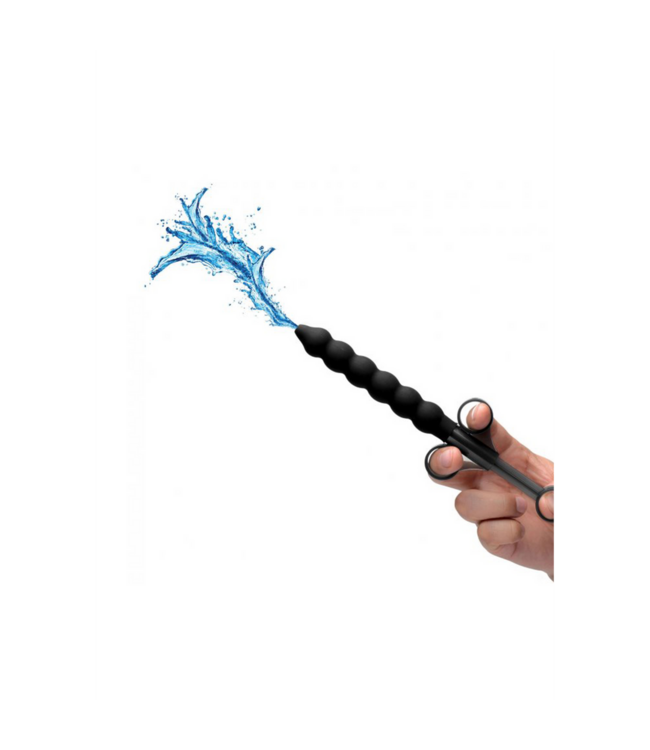 XR Brands Ergonomische Glijmiddel Launcher met 6 Siliconen Bollen voor Intens Genot