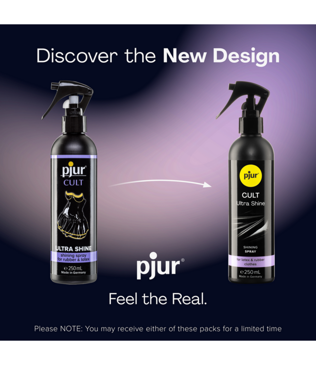 Pjur CULT Ultra Shine – Glanzspray für Latex & Gummi, 250 ml, silikonfrei
