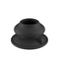 Chrystalino Chrystalino Black Stretchable Glass Vibrator with Suction Cup & Remote