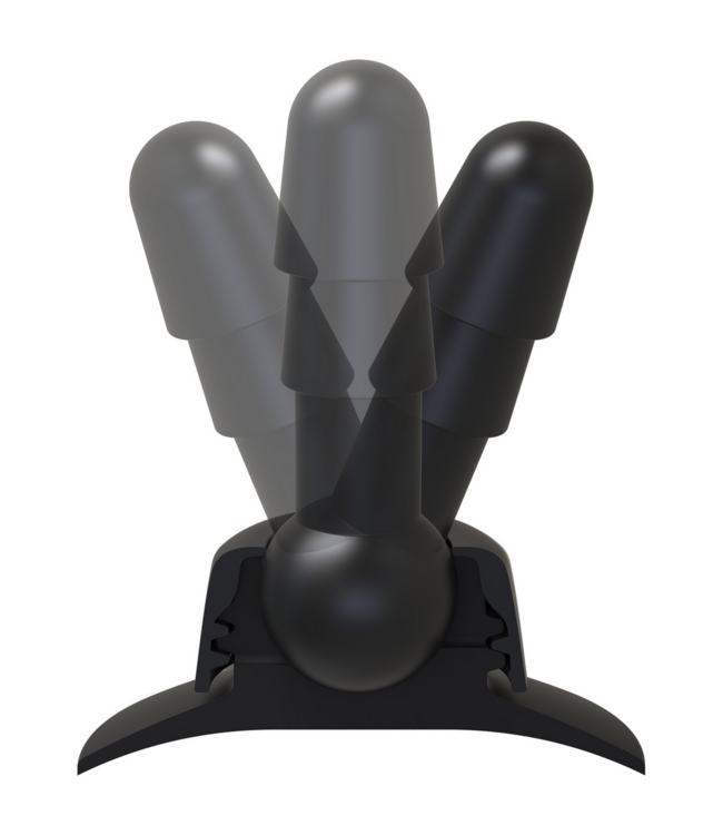 Doc Johnson Deluxe 360 Swivel Suction Cup Butt Plug - Flexible & Versatile Pleasure