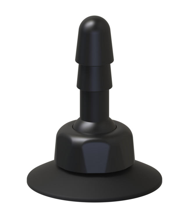 Doc Johnson Deluxe 360° Saugnapf-Buttplug mit flexiblem Kugelgelenk für vielseitigen Spaß