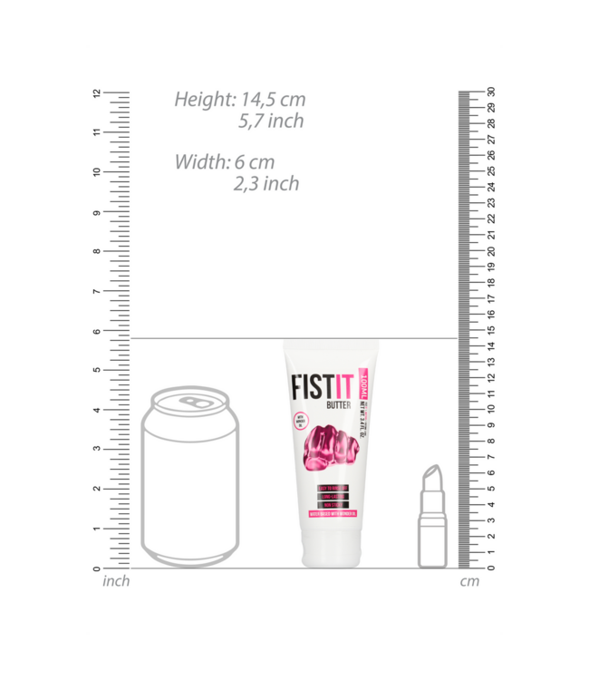 Fist It by Shots Fistit Boybutter Gleitmittel 100 ml - Lang anhaltend auf Wasserbasis