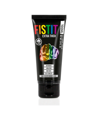 Fist It by Shots Comfortabel en Veilig Extra Dikke Rainbow Glijmiddel 100Ml - Waterbasis