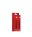 Ouch! Red Teasing Wax Candles - 4 Pack | Kinky BDSM Sensation