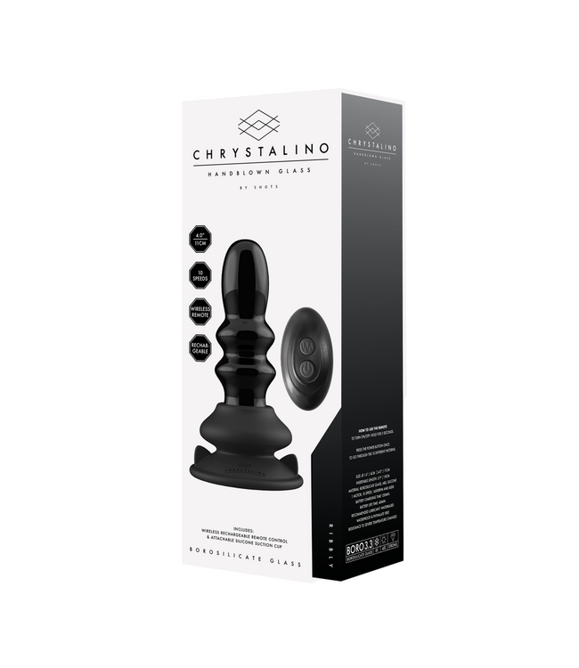Chrystalino Elegant Chrystalino Glasvibrator 10 Snelheden – Intense Stimulatie en Comfort