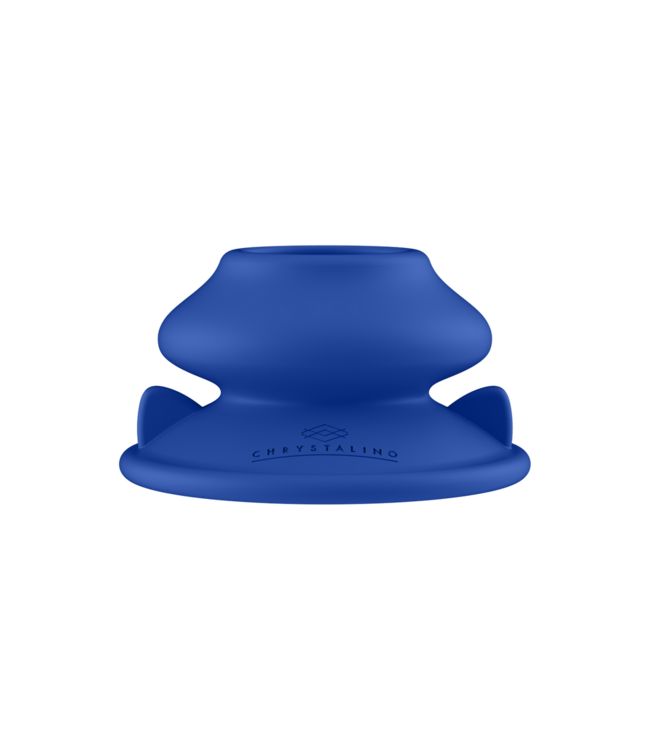 Chrystalino Medisch Siliconen Zuignap Chrystalino 7,4 cm – Sterke Grip voor O-Ring Strap-ons