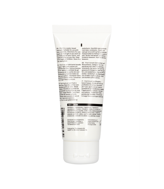 Fist It by Shots Naturfreundliches Gleitmittel 100 ml – Sicher, dermatologisch getestet