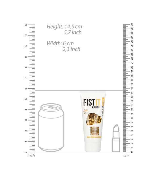 Fist It by Shots Fist It Professioneel 100 Ml | Veilig en Effectief Waterbasis Glijmiddel