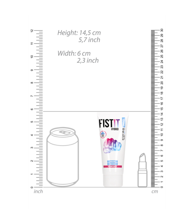 Fist It by Shots Zijdezacht Hybride Glijmiddel 100 Ml – Optimale Soepelheid en Plezier