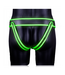 Ouch! Glow-in-the-Dark Striped Jockstrap S/M | Ouch! by Shots