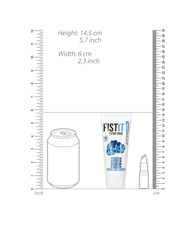Fist It by Shots Fist It Professional Extra Thick Water-Based Lubricant - 100ml