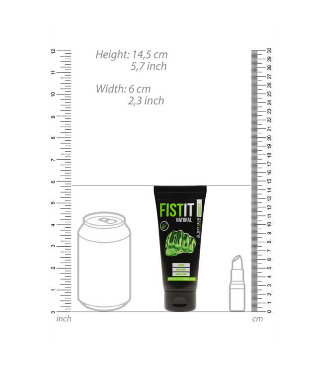 Fist It by Shots Vegan Natural Water-Based Lubricant 100ml - Safe & Eco-Friendly