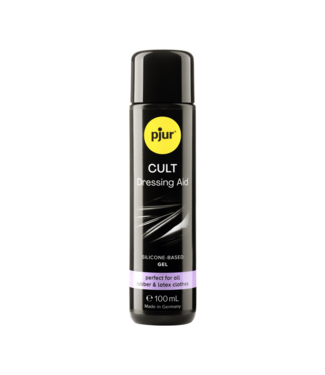 Pjur pjur CULT Dressing Aid 100Ml - Eenvoudig Aantrekken van Latex & Rubber