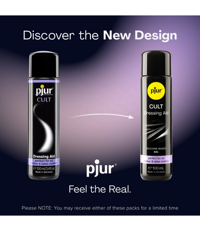 Pjur pjur CULT Dressing Aid 100Ml - Eenvoudig Aantrekken van Latex & Rubber