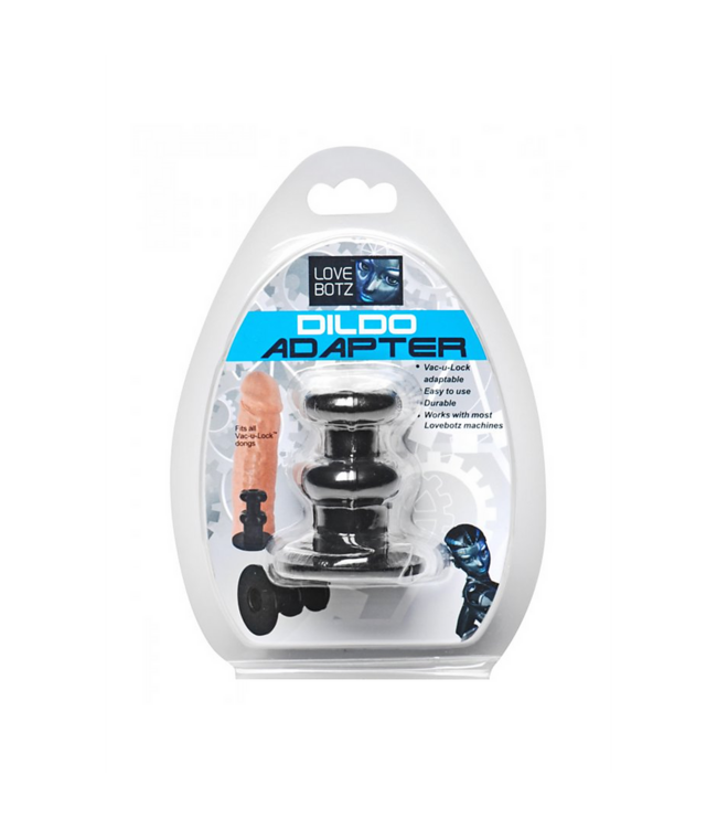 XR Brands Vac-U-Lock Dildo Adapter for LoveBotz - Perfect Fit & Versatile Pleasure