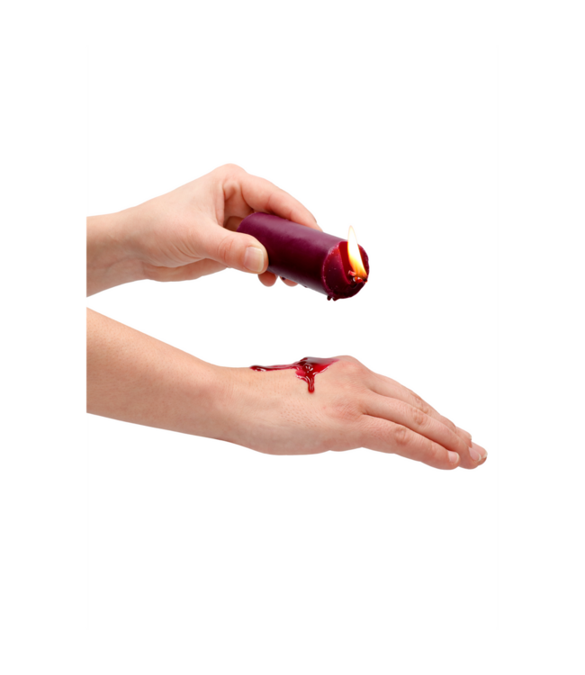 Ouch! Rose Scented Wax Play Candle for Safe Sensual Kink Adventures