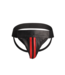Ouch! Soft Leather Jockstrap with Zip – Ouch! by Shots, L/XL Size