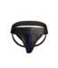 Ouch! Soft Leather Jockstrap with Zip Closure - L/XL Comfort & Style!
