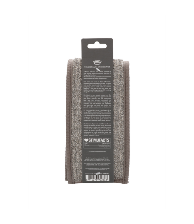 Touché by Shots Touché Big Back Strap - Gentle Exfoliation for Healthy, Radiant Skin