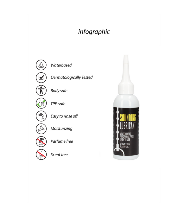 Ouch! Hochwertiges Urethral-Gleitmittel 80 ml – Wasserbasiert und sicher