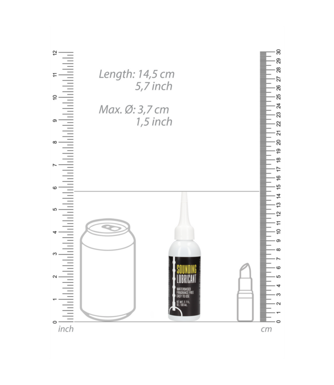 Ouch! Premium Waterbased Glide - Urethraal Sounding Glijmiddel 80Ml, Veilig en Effectief