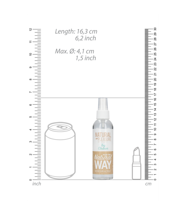 Natural Pleasure Natuurlijke Speelgoedreiniger Spray | Veilig & Biologisch 150 Ml