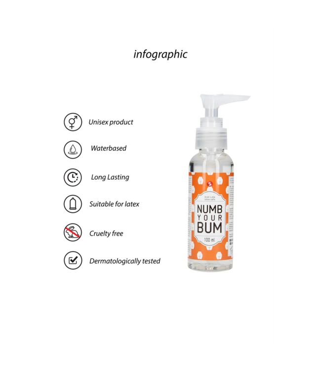 S-Line by Shots S-Line Anaal Glijmiddel 100ml | Versterk Genot en Ontspanning