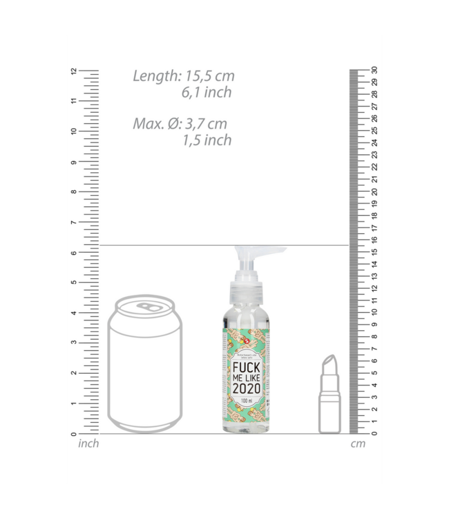 S-Line by Shots 2020 Water-Based Lubricant 100ml - Safe, Odourless & Easy to Use
