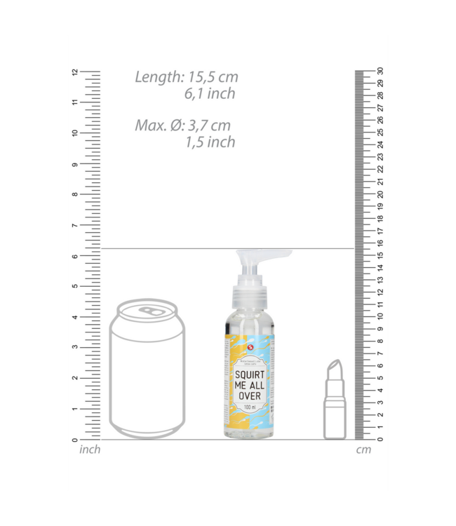 S-Line by Shots S-Line Love it till it squirts - Luxe Waterbasis Glijmiddel 100 Ml