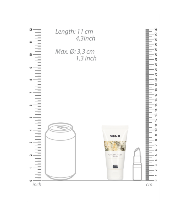 Sono Penisvergrotingsgel 50 ml – Voor Groei, Zelfvertrouwen en Optimale Resultaten
