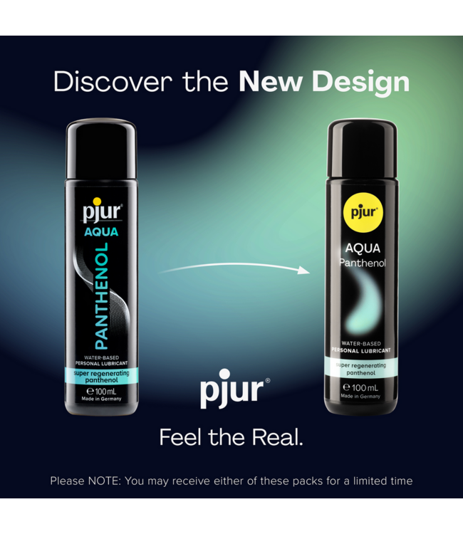 Pjur Aqua Panthenol Lubricant 100ml | Nourishing Water-Based Comfort