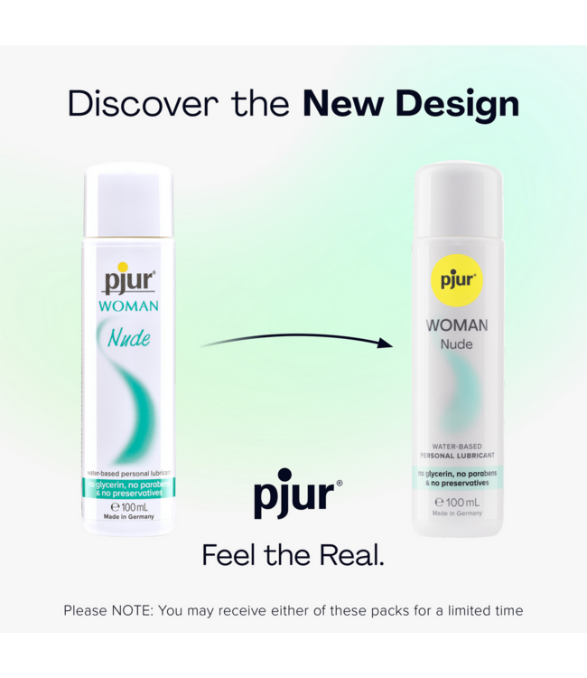 Pjur pjur WOMAN NUDE Gleitmittel 100 ml – Natürlich & sanft für empfindliche Haut