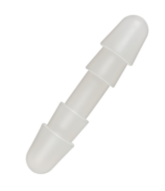 Doc Johnson Vac-U-Lock Frosted Double Plug – Verdubbel je Plezier en Ontdek Nieuwe Texturen