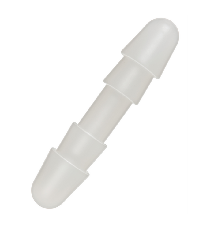 Doc Johnson Vac-U-Lock Frosted Double Plug – Verdubbel je Plezier en Ontdek Nieuwe Texturen