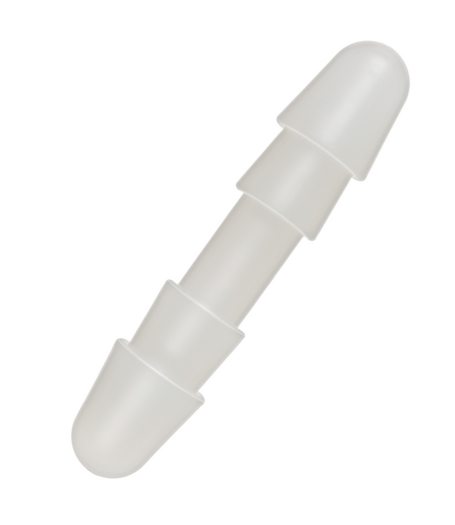 Doc Johnson Vac-U-Lock Frosted Double Up Butt Plug for Couples & Solo Play