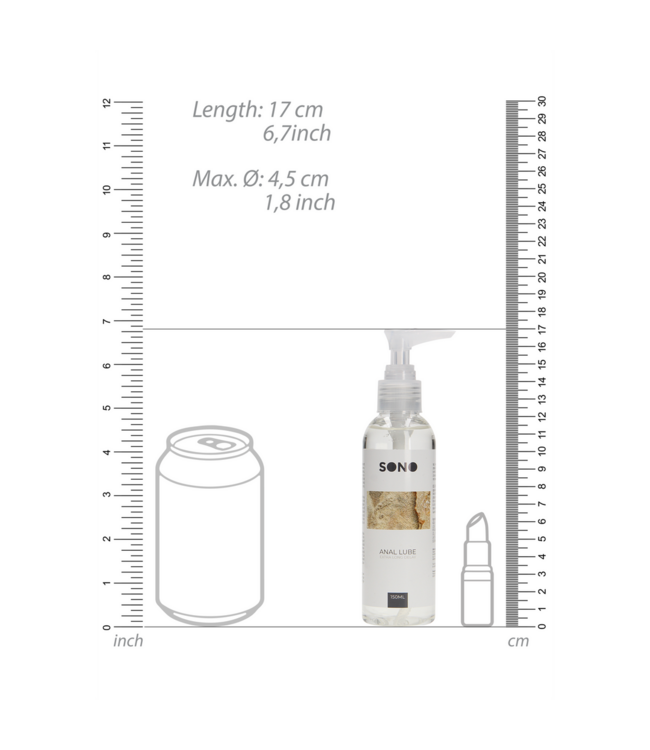 Sono SONOe Water-Based Anal Lubricant 150ml | Safe, Grease-Free Pleasure