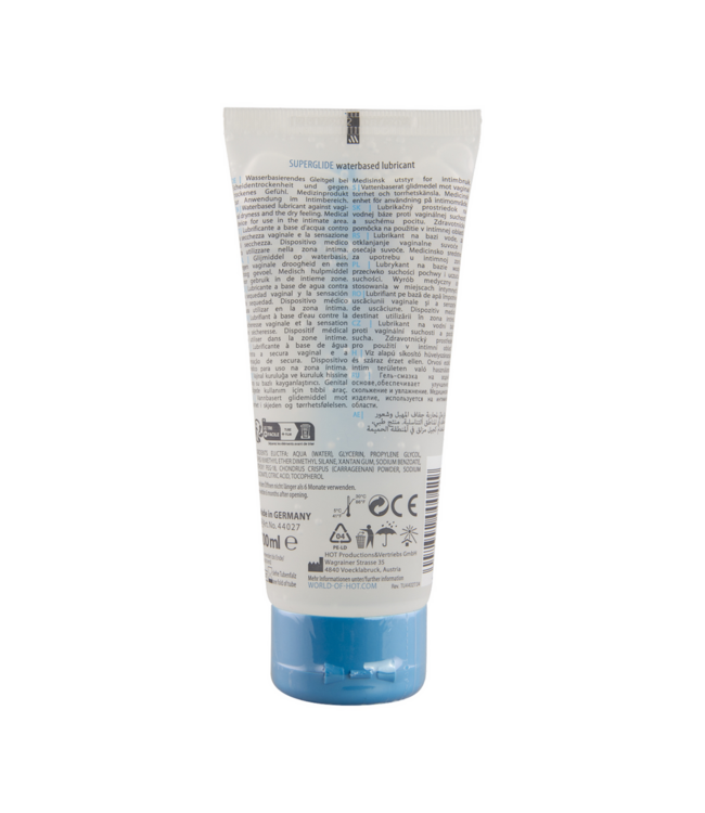 HOT Superglide Luxe Glijmiddel 100Ml - Ultra Zacht & Veilig voor Intiem Genot