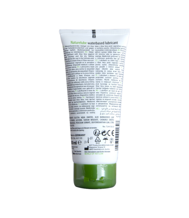 HOT HOT GLIDE Aloe Vera Gleitmittel 100 ml | Natürlich, Hautfreundlich & Extra Gleitig