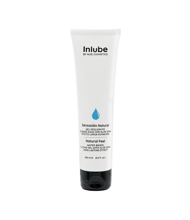Nuei INLUBE Waterbasis Glijgel Natural Feel 100 Ml – Verfrissend & Dierproefvrij