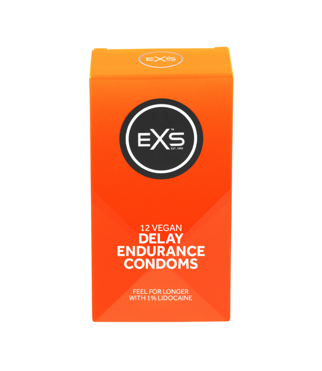 EXS EXS Delay Condooms 12 stuks – Voor Langdurig Genot en Maximale Controle