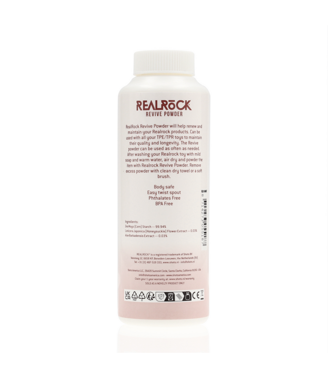 RealRock Realrock Revive Powder – Enhance and Extend Your TPE Toy Lifespan