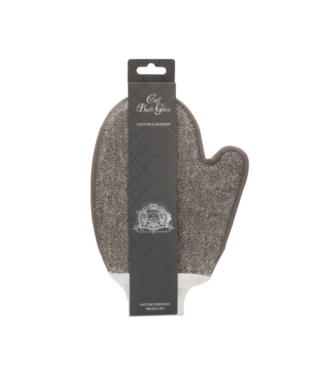 Touché by Shots Touché Badhandschuh mit Manschette – Natürliches Peeling für strahlende Haut