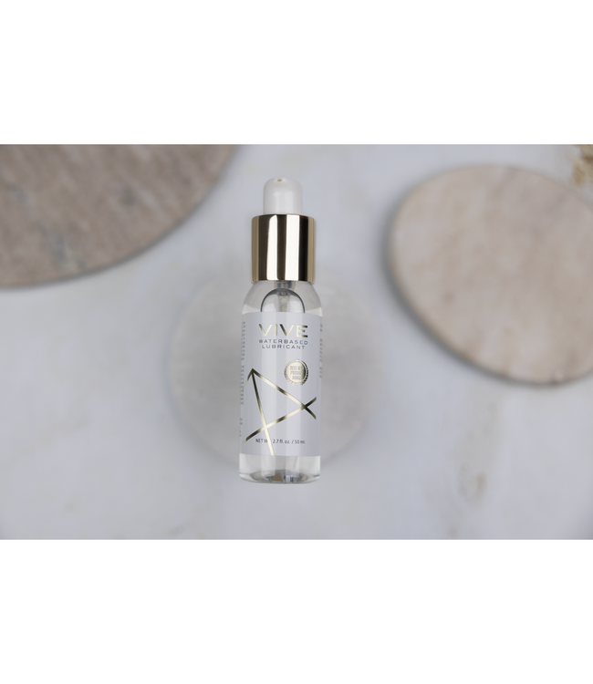 Vive VIVE Safe & Natural Water-Based Lubricant 50ml - Dermatologically Tested