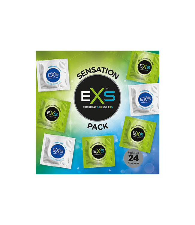 EXS Ultimate Sensatie Set - 24 Hoogwaardige Condooms voor Intens Genot