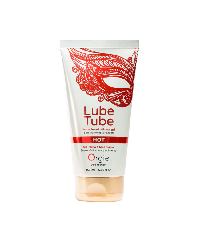 Orgie Lube Tube Warm - Geurloos Waterbasis Glijmiddel voor Intieme Momenten 150Ml